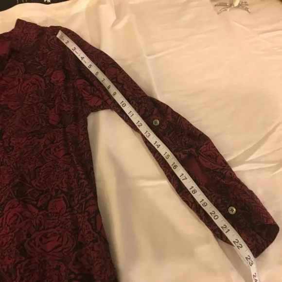 Rock & Republic button up high low blouse - Picture 8 of 9